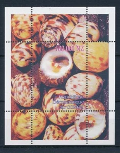 [29062] Congo Kinshasa 1997 Marine life seashells  Souvenir Sheet MNH - Picture 1 of 1