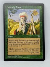 Worldly Tutor - Mirage - NM - MTG Magic The Gathering