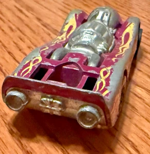 Vintage Original 1971 Hot Wheels JET THREAT Magenta Redline Car 1970 Purple - Picture 1 of 5