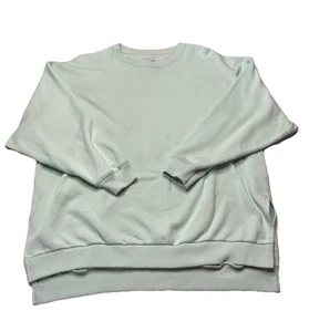 American Eagle Ahh-mazingly Soft Jegging Fit Moss Green Sweatshirt Size XS Overs - Picture 1 of 8