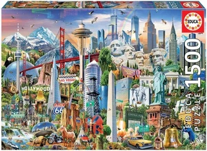 Educa Jigsaw Puzzle 1500 Pieces 14+ Ages Asia Landmarks - Picture 1 of 2