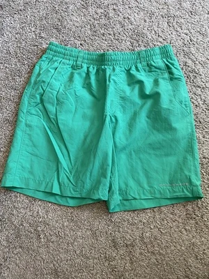 Pantalones Cortos de Agua Columbia Backcast PFG Omni Tono Niños M (8-10) Azul Pesca Exterior Foto 1 de 4