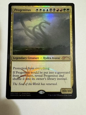 MAGIC THE GATHERING Progenitus 1/1 (Grand Prix Promos) FOIL - Image 1 of 2