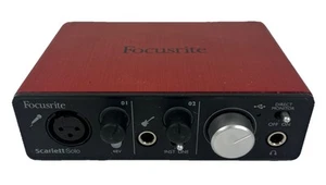 Focusrite Scarlett Solo 2nd Gen USB Audio Interface Good Condition - Picture 1 of 14