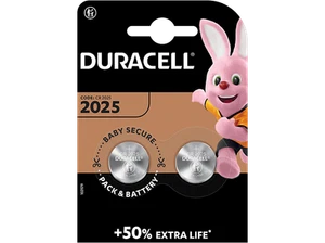 Pilas botón - Duracell 2025, 2 unidades, 3V, Plata - Imagen 1 de 7