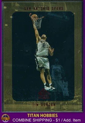 1997-98 Upper Deck SP Authentic Rookie #128 Tim Duncan RC #2 - Image 1 of 2