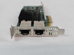 Silicom PE310G2I50E-T-NU Dual Port Server Adapter 10GbaseT PCIe x4 Low Profile - Bild 1 von 6