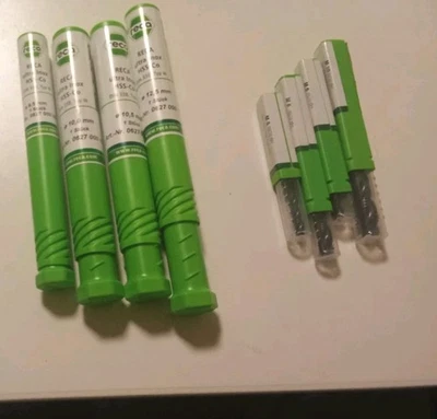 HSS DIN338 Spiral Edelstahlbohrer Metallbohrer 1-13 R/G/Co5 Kobalt Cobaltbohrer - Bild 1 von 3