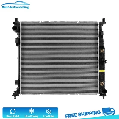 Radiador Aumimum 13505 apto para Mercedes-Benz GLE63 2016-2017 AMG GLE400 GLE550e Foto 1 de 4