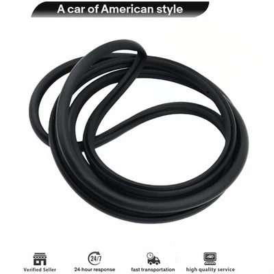 Fits 02-07 Jeep Liberty For 06-10 Dodge Dakota 1Pc Black Sunroof Glass Seal Part Foto 1 de 4