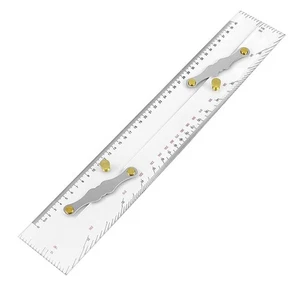 Marine Parallel Ruler Clear Scales, Mapping Points to Pull Parallel Ruler1171 - Foto 1 di 8