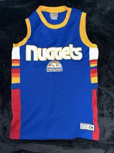 Majestic Hardwood Classics Denver Nuggets bestickt Throwback Trikot Größe L/XL - Bild 1 von 8