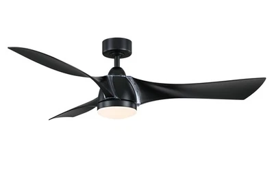 Black 56"Ceiling Fan from the Klear Collection - Image 1 of 2