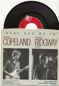 STEWART COPELAND POLICE DON'T BOX ME IN VINYL SINGLE FROM USA - Picture 1 of 2