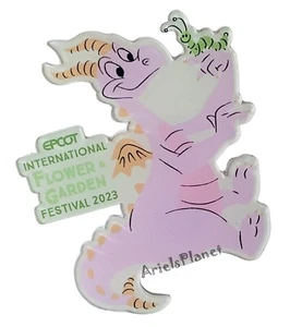 Disney Parks Epcot Flower & Garden Festival Figment Acrylic Fridge Magnet 2023 - Picture 1 of 1