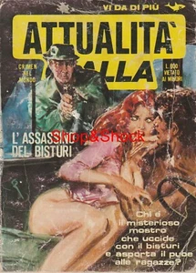 1982 Attualità Gialla ANNO 2 NUMERO 3 L'Assassino del Bisturi Mostro di Firenze - Foto 1 di 7