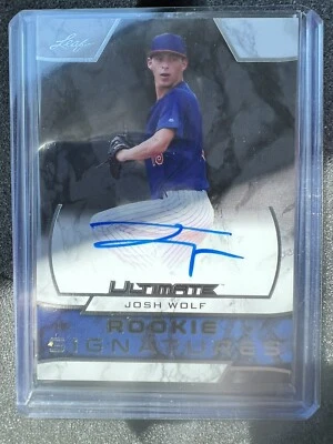 2019 Leaf Ultimate Rookie Signatures Josh Wolf #RS-JW2 Rookie Auto RC - Image 1 of 2