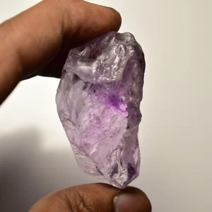 Large Amethyst Rough 146 Cts Natural Brazilian Purple Amethyst Stone For Jewelry - Imagen 1 de 5