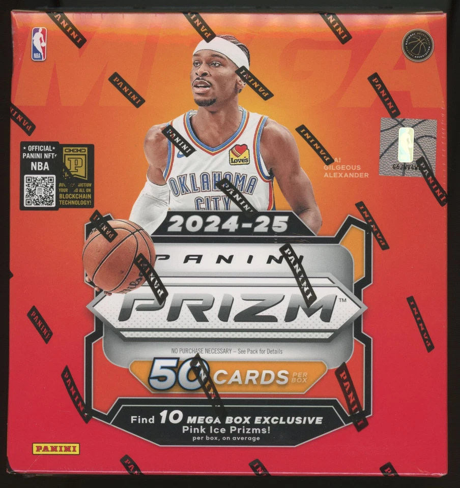 2024-25 Panini Prizm NBA Basketball Factory Mega Box