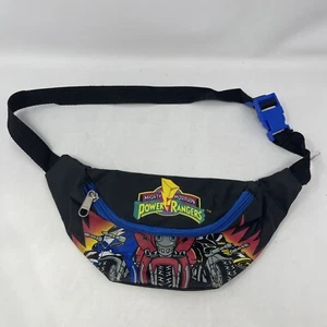 Saban Mighty Morphin Power Rangers Fanny Pack Waist Belt Vintage 1993 - Picture 1 of 6