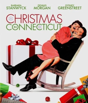 CHRISTMAS IN CONNECTICUT (1945) BARBARA STANWYCK , Public Domain DVD NO CASE - Image 1 of 2