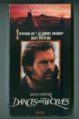 DANCES With WOLVES! New VHS Movie! Kevin Costner! Mary McDonnell! - Image 1 of 2