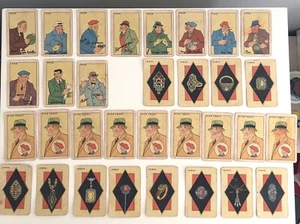 1937 Vintage 32 DICK TRACY Playing Card Game #3071 • Whitman Publishing Co Vtg - Picture 1 of 13