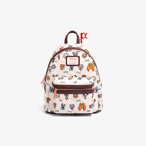 Mini Mochila a Cuadros Loungefly Disney Mascotas Gatos y Perros Otoño Otoño - Imagen 1 de 4