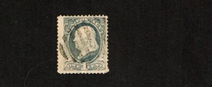 1873 U.S. Bank Note Issue 1c Ultra FRANKLIN Sc#156 Used FANCY CANCEL  See Note+ - Picture 1 of 1