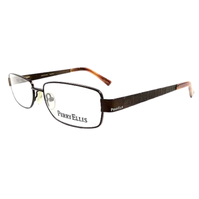 New Perry Ellis Men's Eyeglasses PE 1169A-2 Brown Optical Frame 54-16-140 - Image 1 of 4