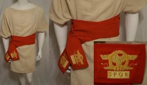 Römer Faszie Balteus Ventralis Schärpe Gürtel getragen auf Tunika Legionär Offizier Tribün - Bild 1 von 3