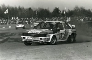 Belgium Rallycross Rally Race Audi Quattro Franz Wurz Photo Vanderhaegen 1982 - Picture 1 of 3