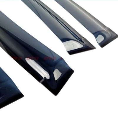 Fit Subaru WRX 5th 2022+ Side Window Visor Vent Sun Shade Rain Guard Door Visor Foto 1 de 4