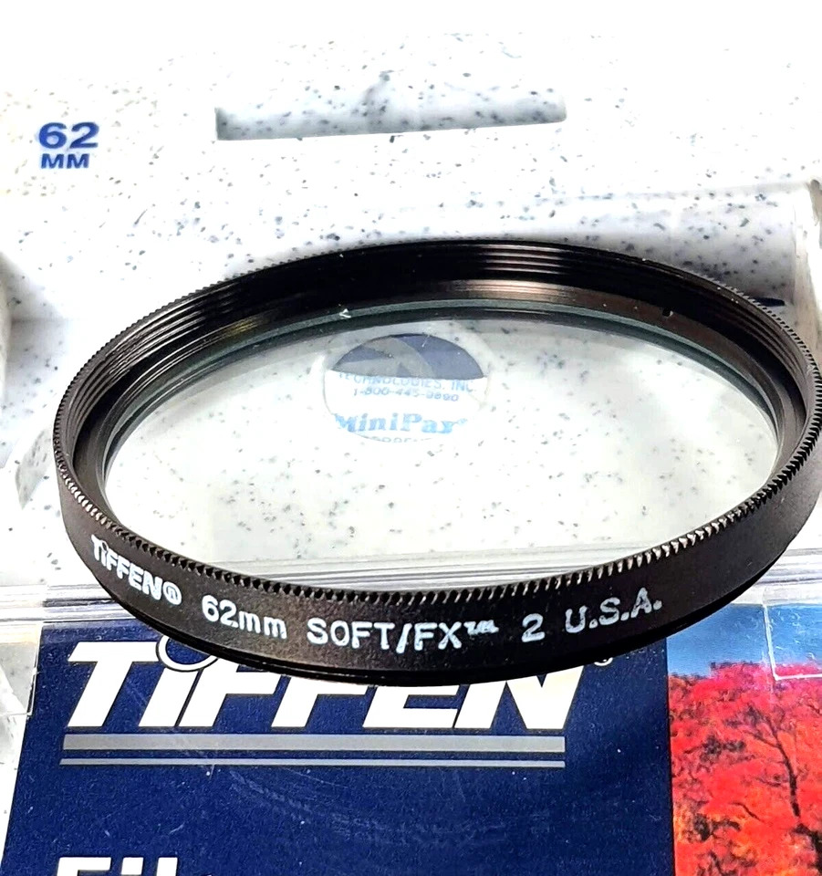 TiFFEN 62mm Soft FX 2 62SFX2 Authentic USA 62 mm E62 Remove Wrinkles & Blemishes - Image 1 of 4