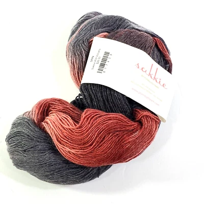 Plymouth Yarn Sakkie Color #409 Volcano Mohair Merino Nylon 100g 437yds - Image 1 of 4