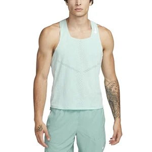 New NIKE Dri-FIT ADV AeroSwift Racing Singlet Jade Ice/White DM4624-346 Men’s S - Picture 1 of 19