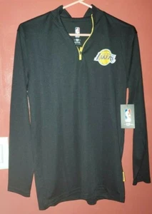 LAKERS SWEATER FOR COACH PLAYERS ZIPPED YOUTH XL KOBE LEBRON MAGIC KAREEM WEST - Picture 1 of 6