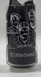 1984 Detroit Tigers Little Caesars Production Test Glass - Picture 1 of 5