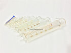 Glasspritze Standard Durchmesser Kaliber Injektor Labor Probenahmegerät von 1 ml bis 100 ml