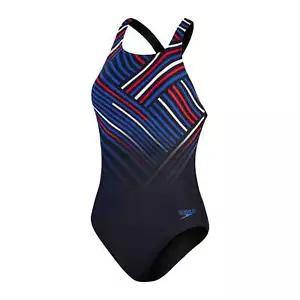 Traje de baño Speedo medallista de colocación digital para mujer. SPEEDO para mujer. SPEEDO - Imagen 1 de 8