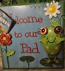 Cracker Barrel Old Country Store 'Welcome To Our Pad' Wood & Metal Wall Hanging