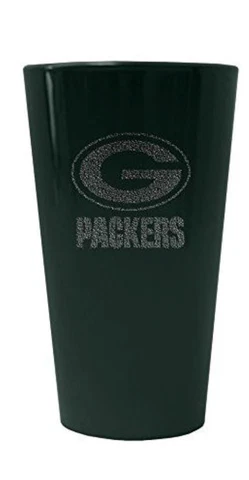 NFL 16 oz Glitter Pint Glass Cover