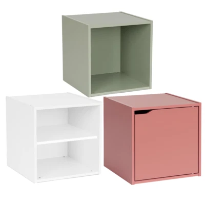 Libreria CUBO PRO Colorata Componibile Modulare Legno Mobile Scaffale 2024 - Immagine 1 di 2