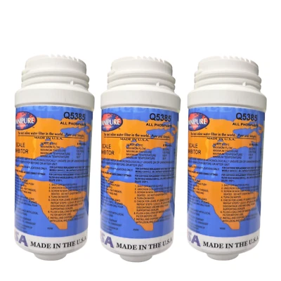 Omnipure Q5385 Scale Inhibitor All Phosphate Filter  2.5" x 6" 3PK - Image 1 of 2