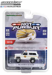 Luce verde scala 1/64 North Dakota State Patrol 1991 Chevrolet K-5 Blazer - Foto 1 di 2