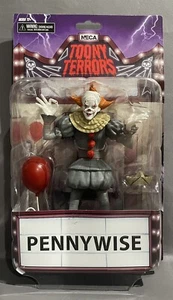 NECA Toony Terrors IT movie Reboot PENNYWISE clown 6” Scale Action Figure - Picture 1 of 8