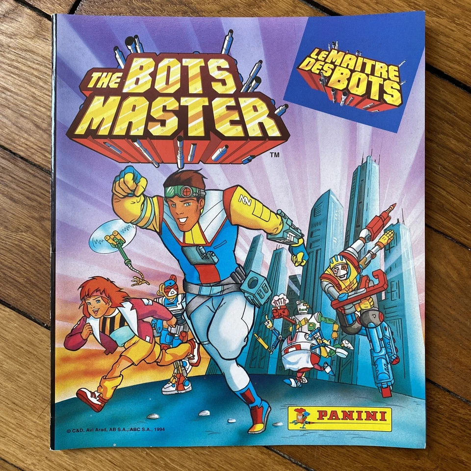 Album Panini Le Maître Des Bots Vierge Sans Sticker Neuf - Photo 1/4