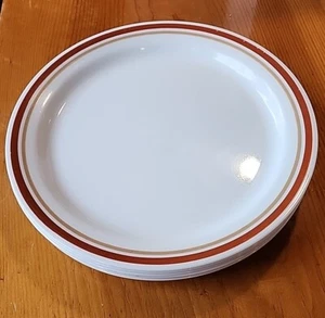 Corelle CINNAMON CHESTNUT 10.25" Dinner Plates Set (6) - Vintage - Picture 1 of 9