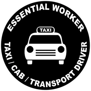 Essential taxi / cab / transport driver Decal - Picture 1 of 1