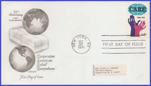 USA5 #1439 ADDR ARTMASTER FDC   CARE - Picture 1 of 1